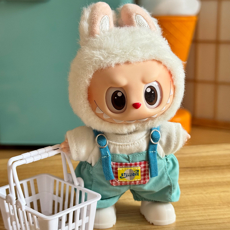 Quần áo búp bê 15cm 17cm Nyota Thay đổi thành quần yếm dopamine cho V1 V2 V3