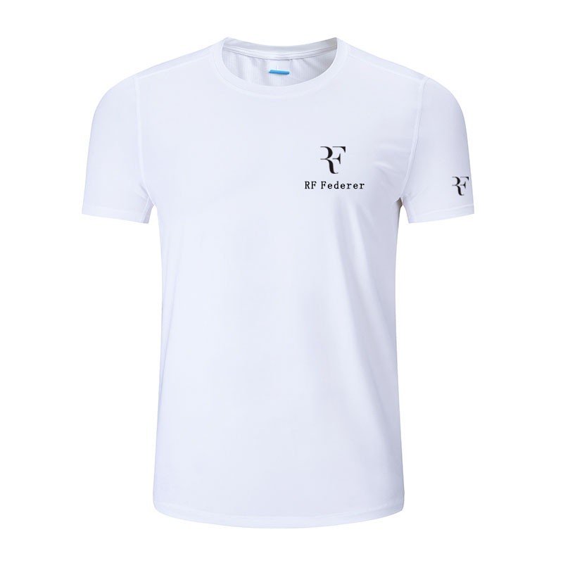 Hàng sẵn có Nadal X Federer Biểu tượng Duel Graphic Tee Áo thun cổ tròn Tennis mới