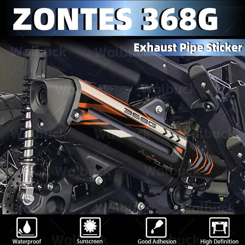 Phụ Kiện Trang Trí Xe Máy Mờ Xả Hood Bảo Vệ Miếng Dán Decal Chống Trầy Xước Cho Zontes 368G zontes 3