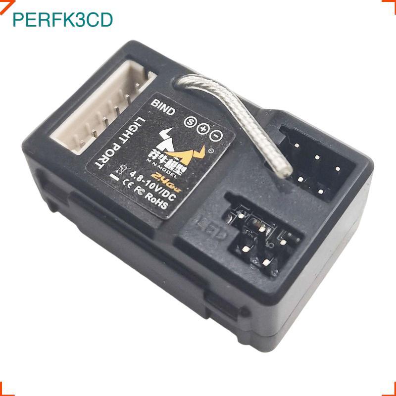 Bộ thu RC Hệ thống điều khiển từ xa Phụ kiện 2CH cho xe RC 1 / 12 MN128
