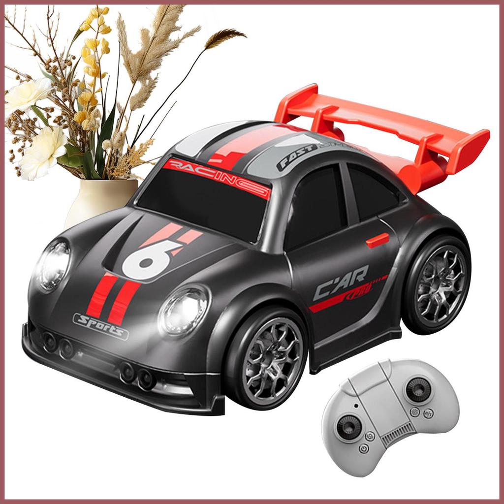 Mini RC Drift Xe Hoạt Hình Có Thể Sạc Lại Chế Độ Theo Dõi Và Thoát Xe Mini Drift RC Cho Phòng Ngủ Ph