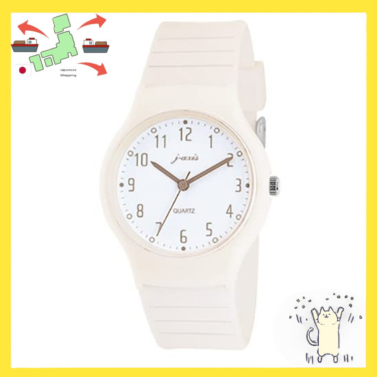 [Japanese Version] J-AXIS Watch Pure Color Watch Colorful Pastel Earth Color Simple Easy-to-read Stu