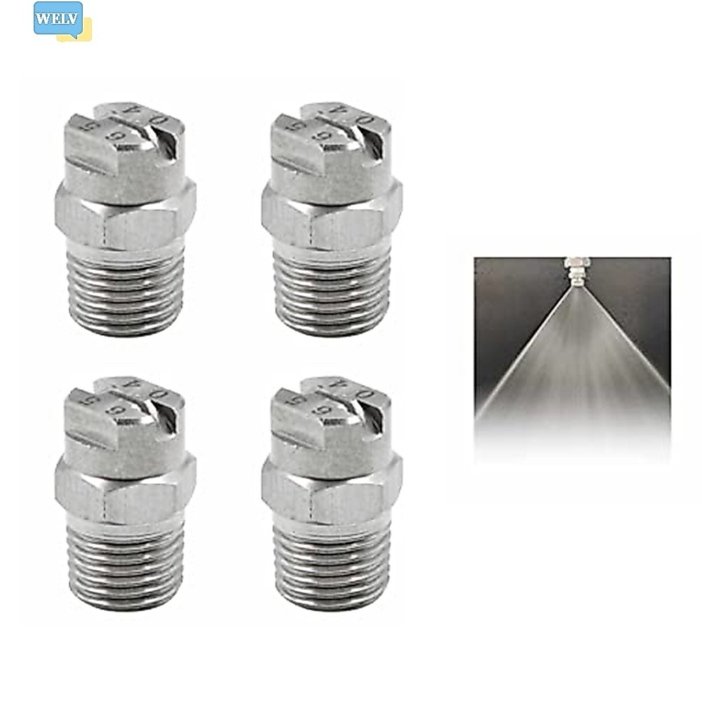 [WELV April] Vòi phun inox áp suất cao - Hiệu quả 65° Đầu quạt 4 chiếc❀