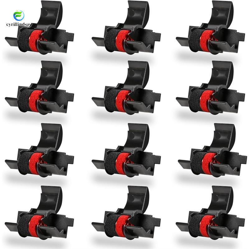 Máy Tính Mực Ruy Băng IR-40T Cho -100tm -170RC Cho P23-Dhv, 12 Gói Máy Tính Ruy Băng Đỏ / Đen