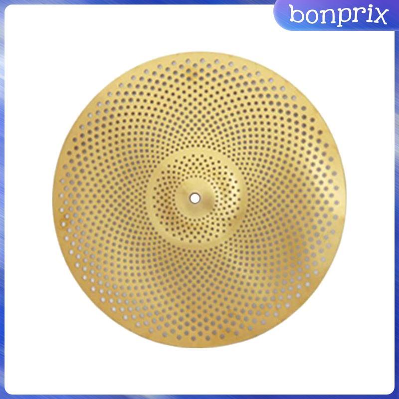 Yên tĩnh Cymbal Trống Thực hành Cymbal Hợp kim Cymbal Tắt tiếng Phụ kiện Bộ gõ Thiết kế lỗ độc đáo c