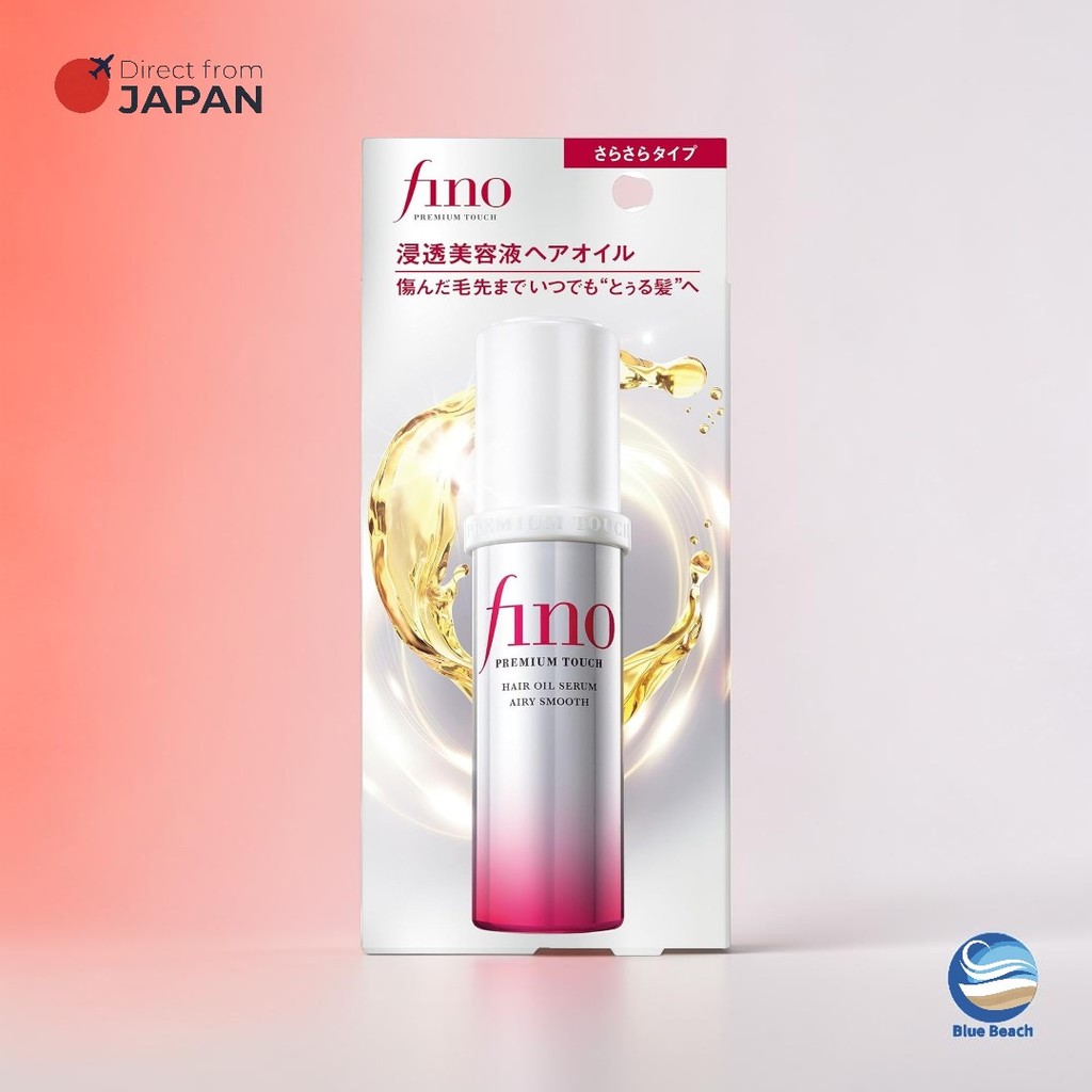 fino Premium Touch Beauty Hair Oil Airy Smooth 70mL/Squalane/Pearl Peptide/Sericin/Japan