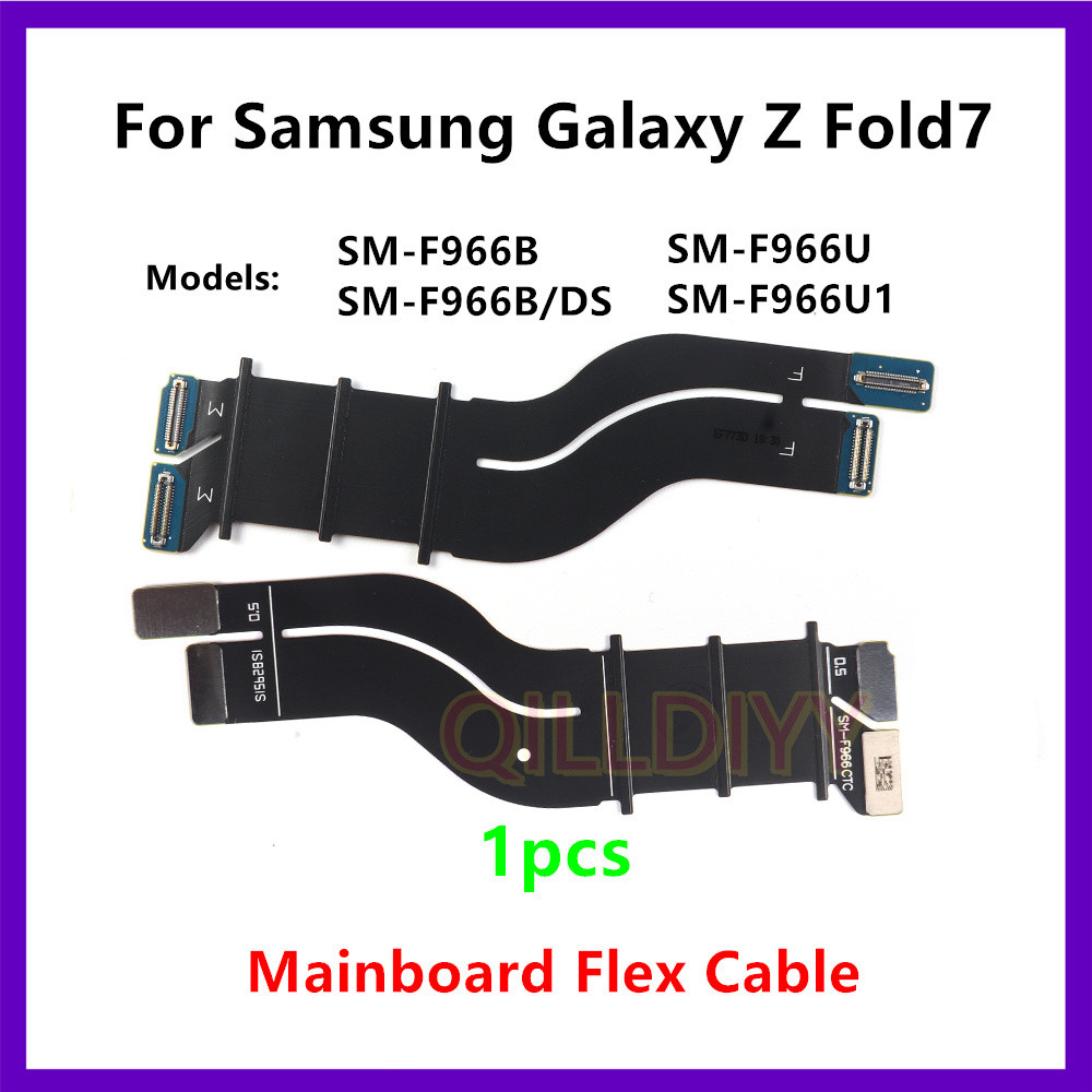Dành Cho Samsung Galaxy Z Fold7 F966U F966 SM-F966B Bo Mạch Chủ Kết Nối Màn Hình LCD Cáp Quay Trục M