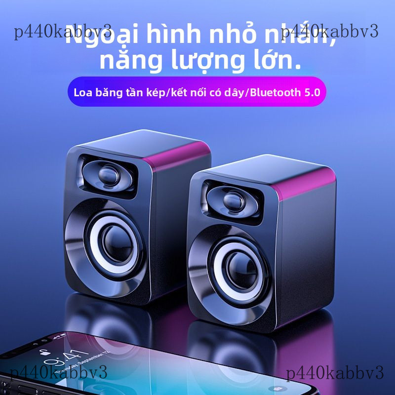 Loa vi tính Loa máy tính để bàn, loa mini có dây, loa siêu trầm mini để bàn, loa laptop, âm trầm mạn