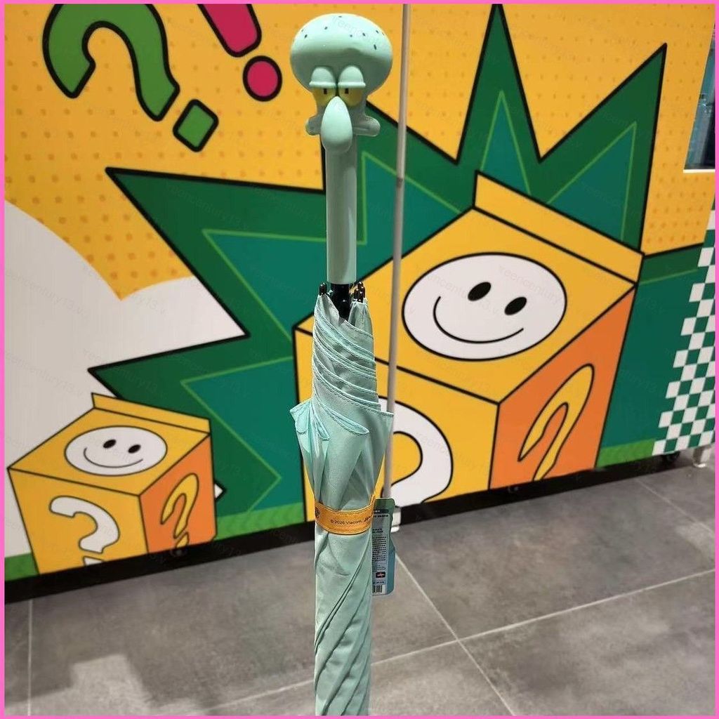 G13 Dù mực ngộ nghĩnh Đáy Bikini‌ SpongeBob SquarePants đi lại ngoài trời phù hợp G13