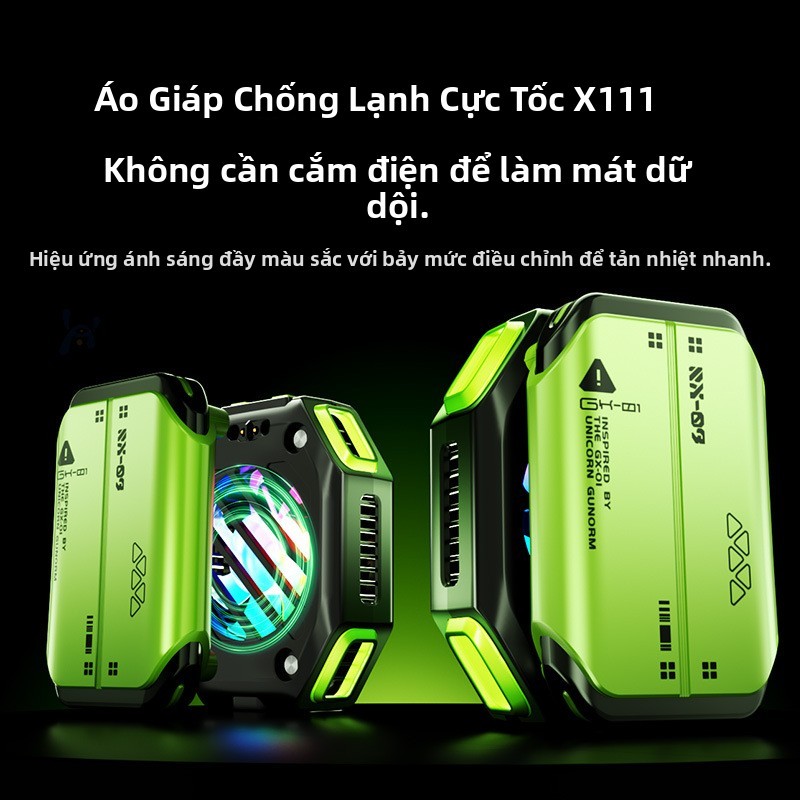 Phong Cách Mới Điện Thoại Di Động Tản Nhiệt x111 Sạc Bán Dẫn Tuổi Thọ Pin Nhanh Đóng Băng Nhiệt Độ L