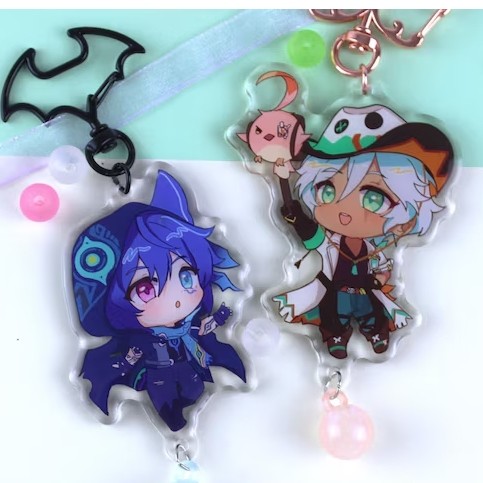 Genshin Impact - Ifa and Ororon keychains
