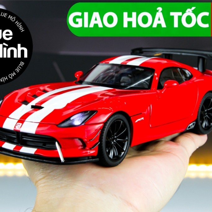 Xe mô hình Dodge Viper ACR Snakeskin 1:24