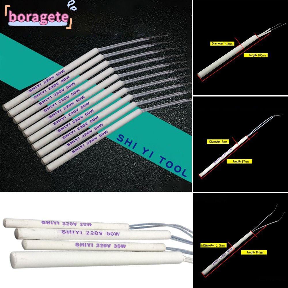 BORAGETE Hàn Sắt Nóng Gốm Điện Có Thể Điều Chỉnh Nhiệt Độ 908 908S Hàn