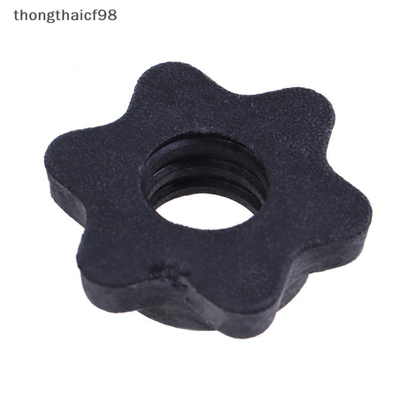 Ttvn Dumbbell Hex Nut Dumbbell Rod Nut spinlock collars cho barbells Thanh Đào tạo thể thao.