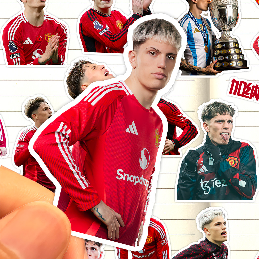 Alejandro Garnacho Sticker HD Bóng đá Manche chống nước Athlejandro Garnacho
