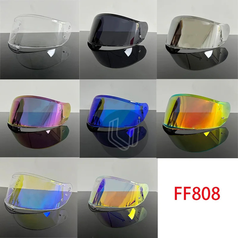 [ReadyStock] Tấm chắn mũ bảo hiểm ff808 cho LS2 FF808 STREAM 11 Mũ bảo hiểm xe máy Tấm che Uv Bảo vệ