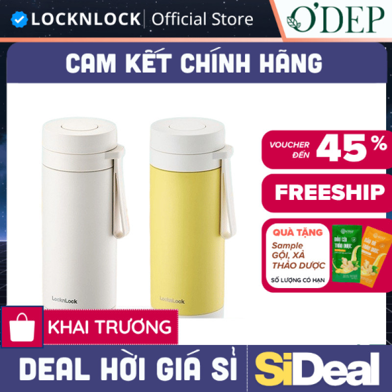 Bình đun giữ nhiệt 2 in 1 LocknLock 300ml EJC723IVY, Hàng chính hãng, giữ ấm 9 cấp độ - SIDEAL SIL