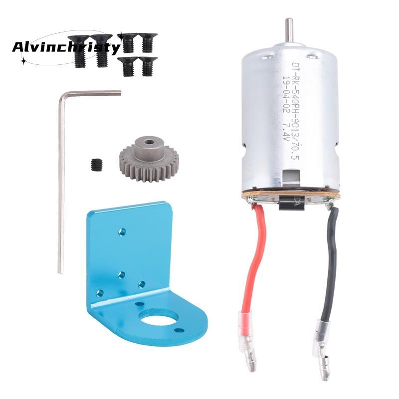 540 Động Cơ Chải Có Đế Gắn Cho A959-B A959B A969-B A979-B K929-B 1 / 18 RC Xe Nâng Cấp Phần Phụ Kiện