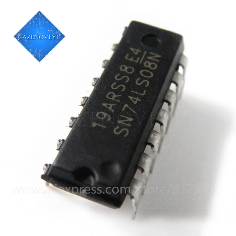 10 Cái SN74LS08N SN74LS08 74LS08N HD74LS08P 74LS08 DIP-14 chip gốc mới
