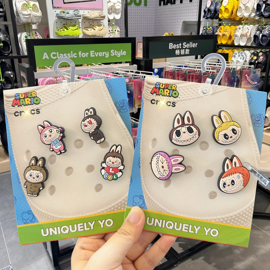 charm gắn dép crocs charm crocs set charm dép crocs Lỗ Giày Phụ Kiện Giày Hoa Thích Hợp Cho crocs Ho