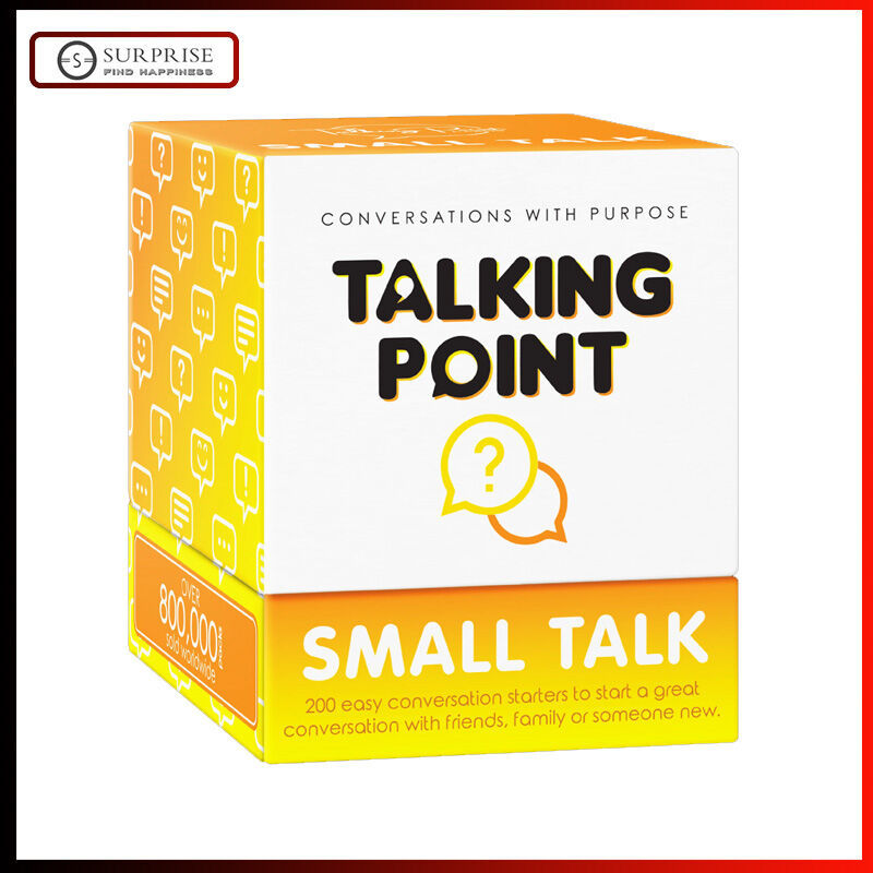 Cardd Game Talking Point 200 Ice Breaker Thẻ hội thoại Trò chuyện Người khởi đầu Thân thiện Trò chuy