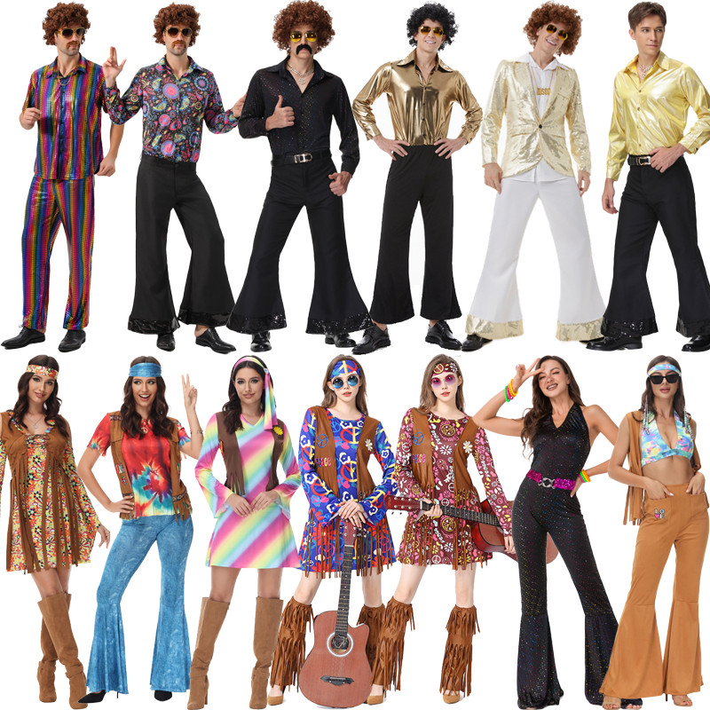 Trang phục Elvis Presley cos Trang phục Hip Hop Halloween