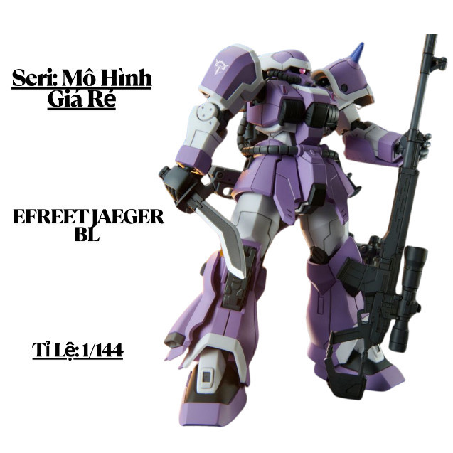 Mô Hình Lắp Ráp HG 1/144 MS-08TX[NF] EFREET JAEGER BL - 62195 - GundamPromax