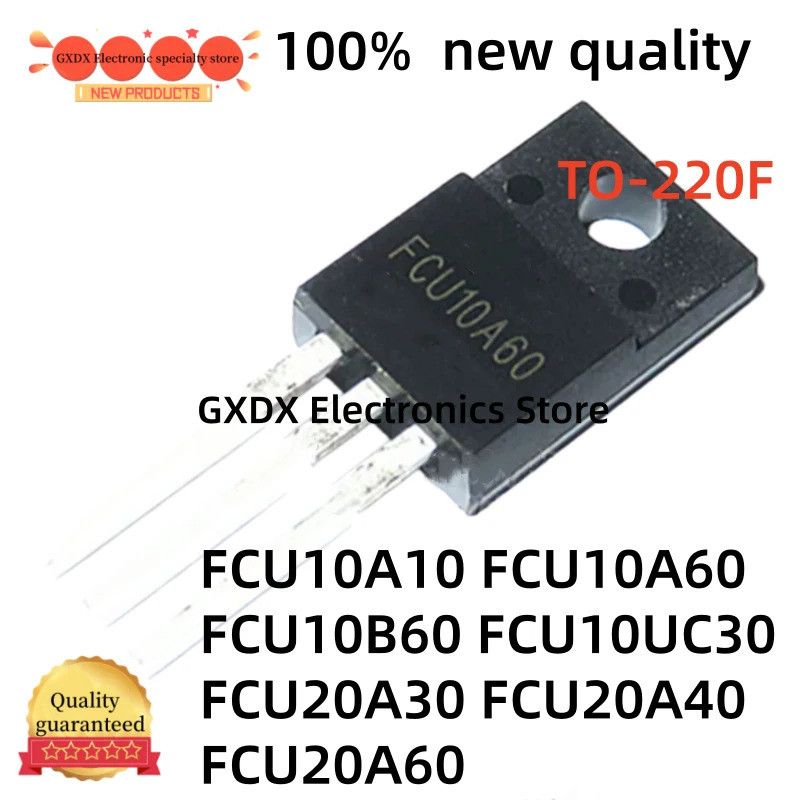 5 Chiếc FCU20A30 FCU10B60 FCU10UC30 FCU20A40 FCU20A60 FCU10A10 FCU10A60 TO-220F Hiệu Ứng Trường Tran