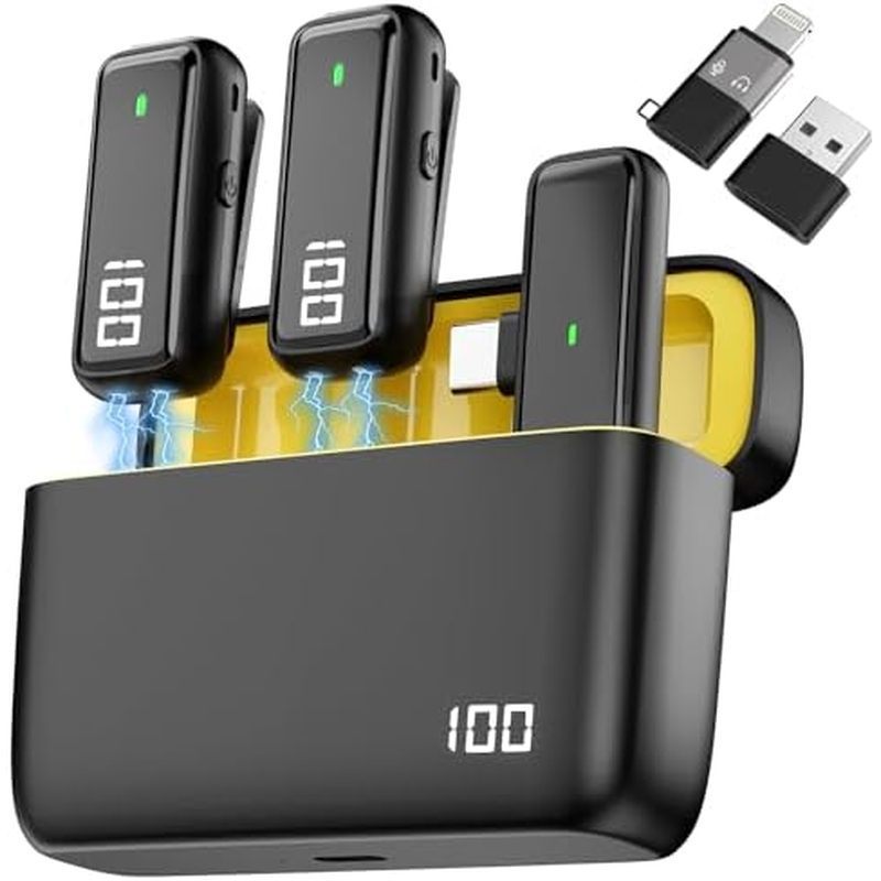 Micro không dây 3 trong 1videos Đầu ghi V Lapal mcOLFOSNCLLUSB charginmini Lapovs OLFiO _ USB chargi