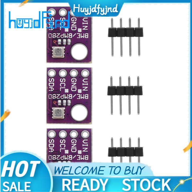 3 Chiếc BME280 5V Cảm Biến Kỹ Thuật Số Nhiệt Độ Độ Độ Ẩm Khí Quyển Cảm Biến Áp Suất Mô Đun SPI BME28