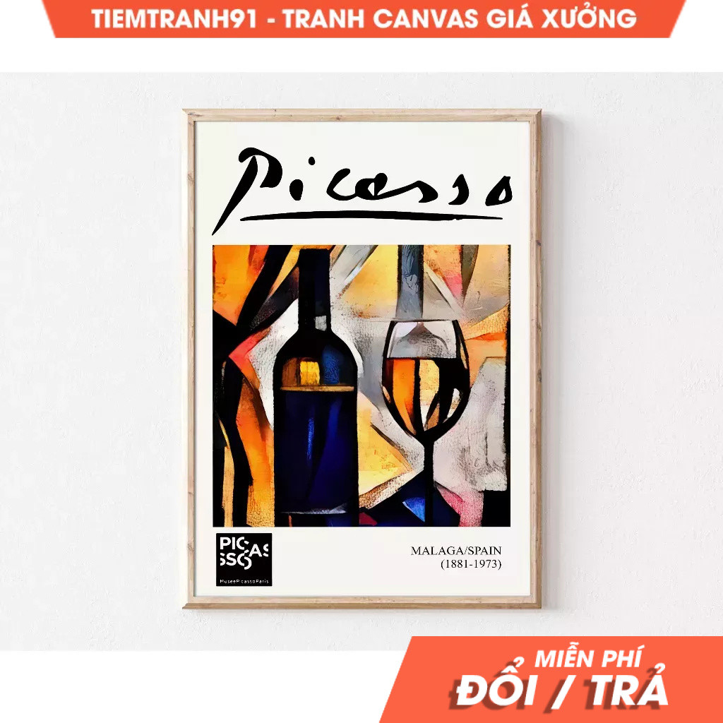 Tranh treo tường, Picasso, Large Art, Eclectic Wall Art, Maximalist Decor, Funky Home Decor, Apartme