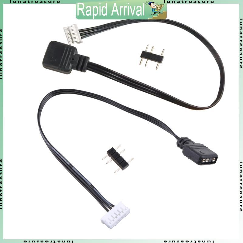 Fan Controller Adapter Cable 4Pin/6Pin to 5V ARGB 3Pin Converter