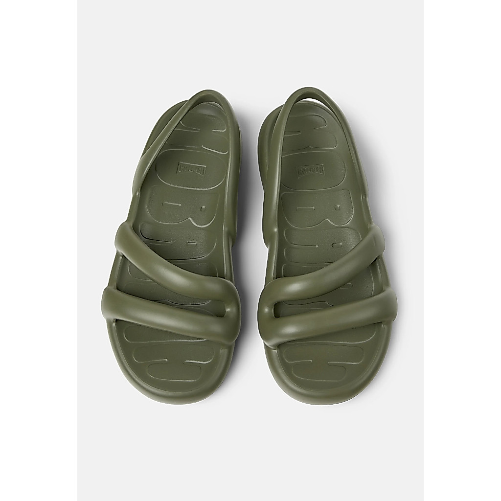 GIÀY CAMPER   KOBARAH FLAT – GREEN UNISEX SANDAL - SZ 42