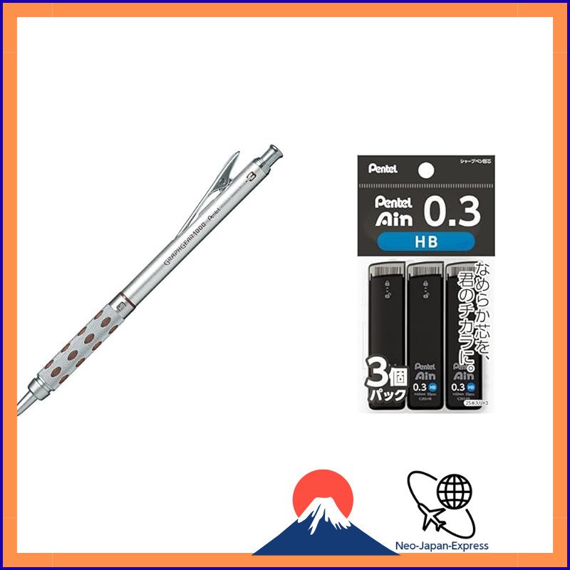 Pentel Graphgear 1000 Mechanical Pencil - Multiple Lead Sizes