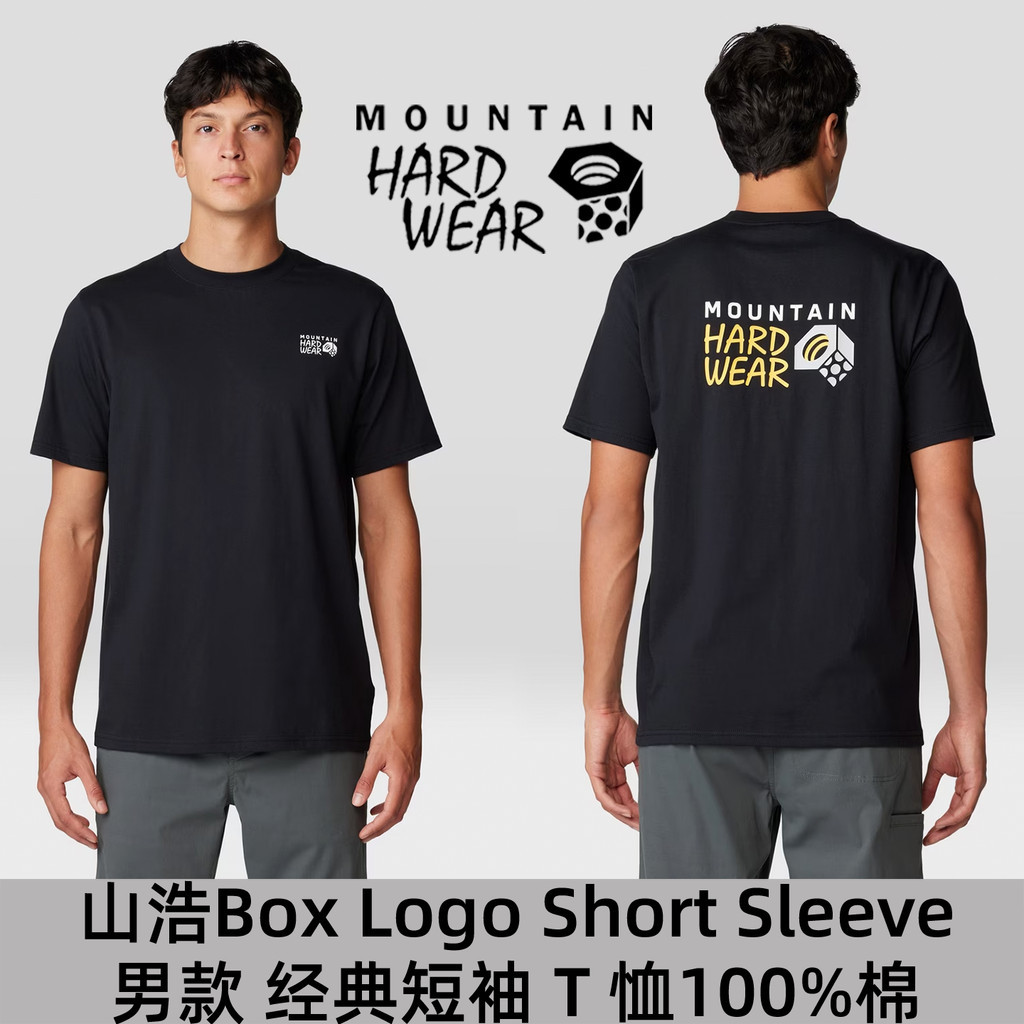 Áo thun ngắn tay in hình Mountain Hardwear ngoài trời Cotton hàng ngày