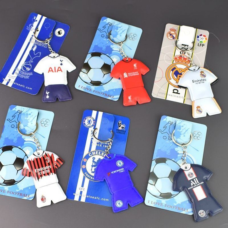 Móc Khóa Bóng Đá Hàng Hóa Jersey Cán Cotton Móc Khóa Schoolbag Mặt Dây Chuyền Hoàng Gia Malaysia Bal