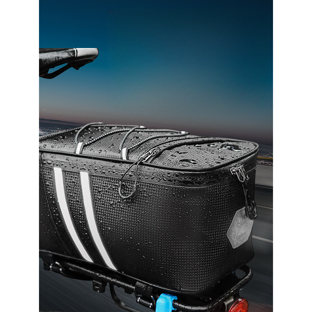 Túi đựng xe đạp chống nước RAYBEEN 9L, Túi đựng ghế sau lớn cho xe tay ga MTB Ebike