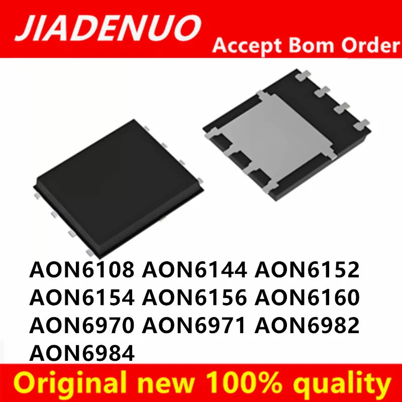 5 CÁI AON6108 AON6144 AON6152 AON6154 AON6156 AON6160 AON6970 AON6971 AON6982 AON6984 QFN-8 Chipset 