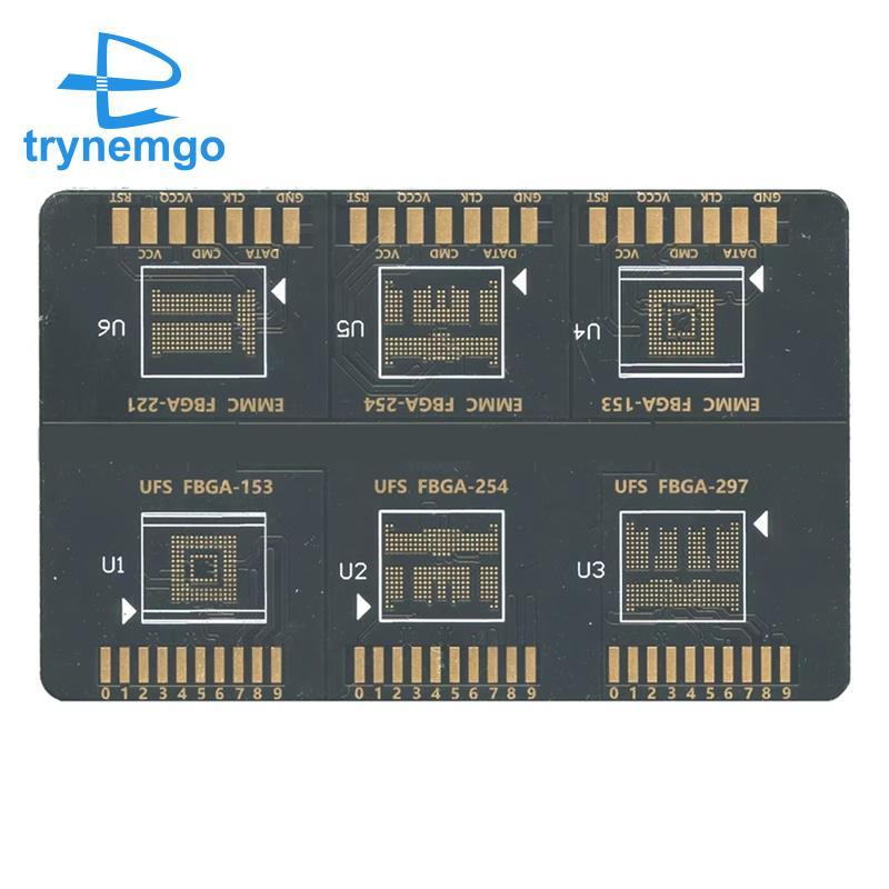 Flash 64 BGA & Flash 64 FBGA ISP EMMC UFS Ban Cho F64 Lite Ultra Box- FBGA 153 254 221 / 153 254 297