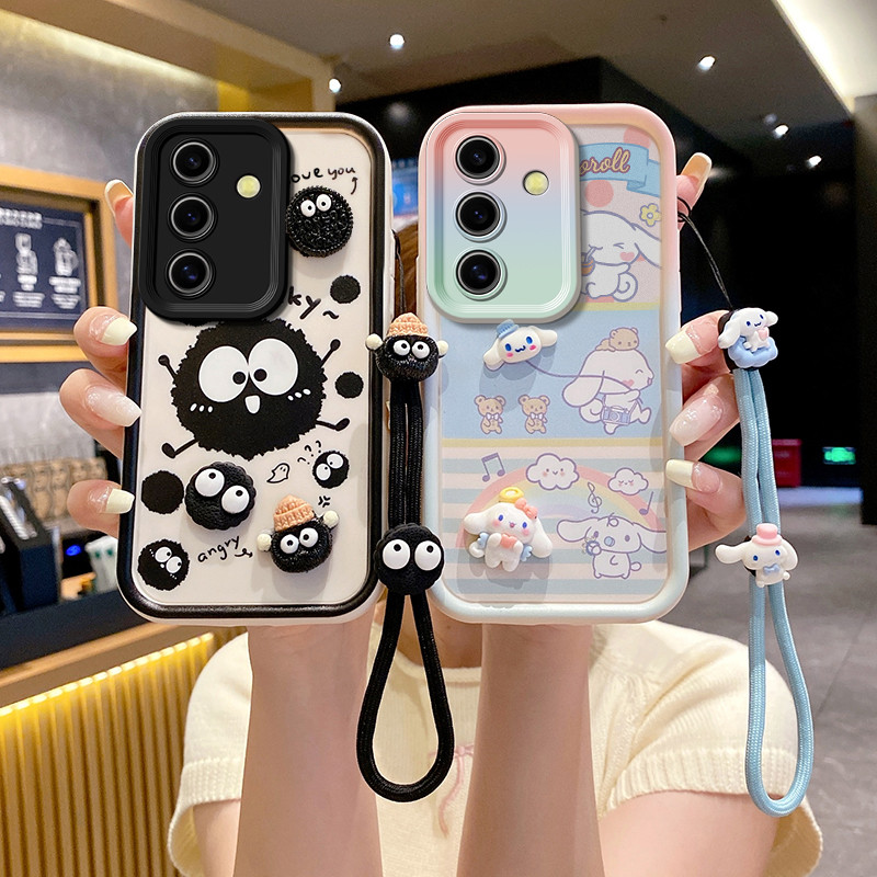 ốp lưng samsung a15 Ốp điện thoại búp bê 3D dễ thương cho ốp lưng samsung a15