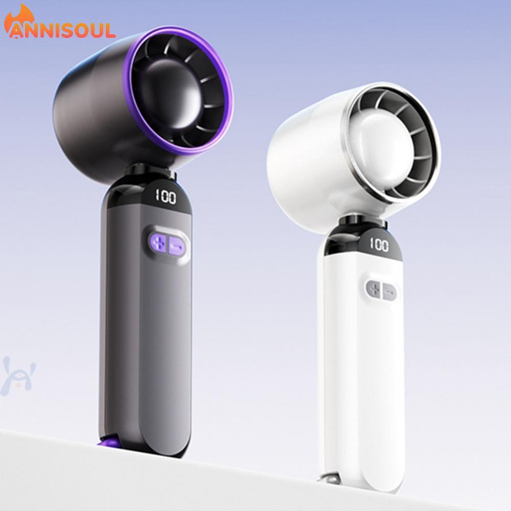 [NISO]Handheld Fan 2000 MAh Battery Capacity Digital Display High-speed Turbine