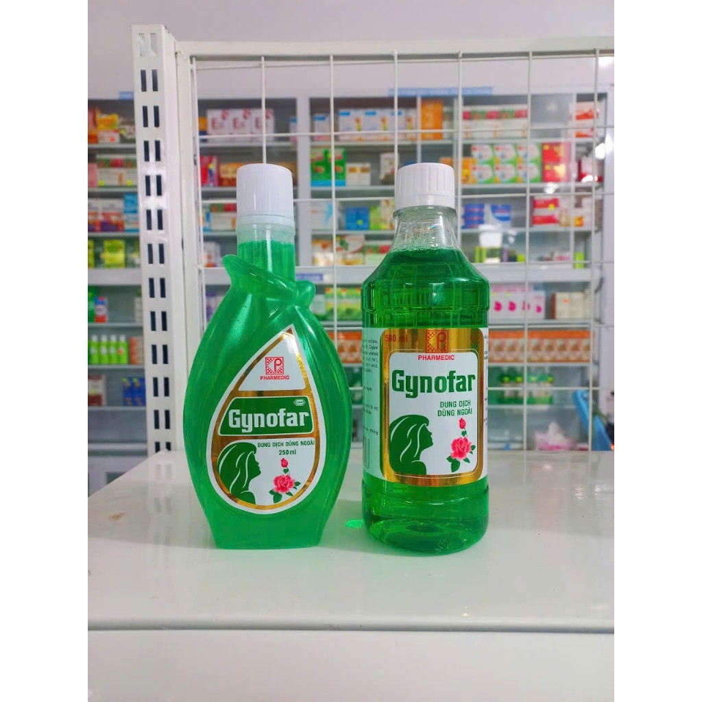 Dung dịch vệ sinh cho nữ Gynofa Pharmedic, DDVS Làm Sạch, vệ sinh phụ nữ sau sinh, Chai 250ml, 500ml