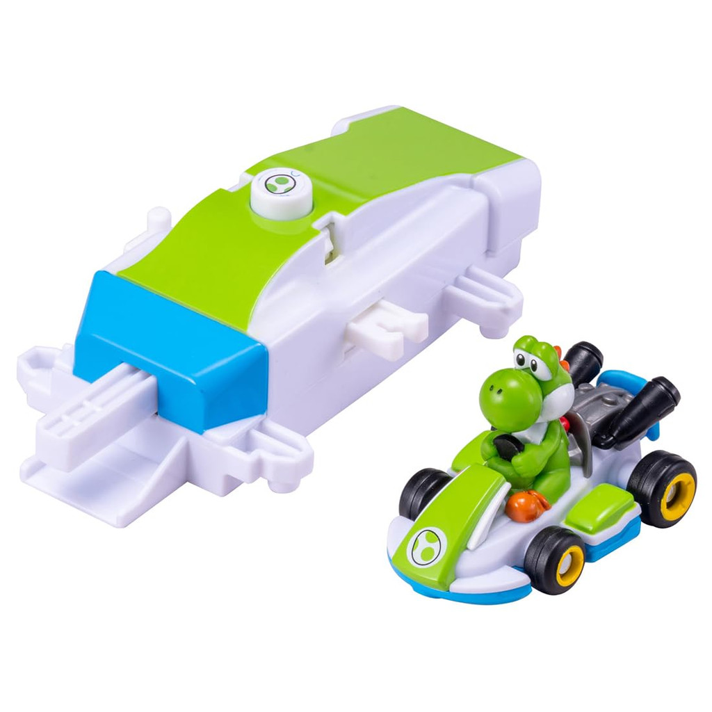 Takara Tomy Drift Tomica Mario Kart Drift Starter Set Yoshi & Standard Cart xe đồ chơi từ 3 tuổi trở