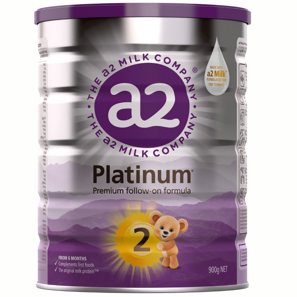[MALL] A2 Platinum số 2 - Sữa New Zealand cho bé 6-12 tháng, hỗ trợ tiêu hóa với đạm A2