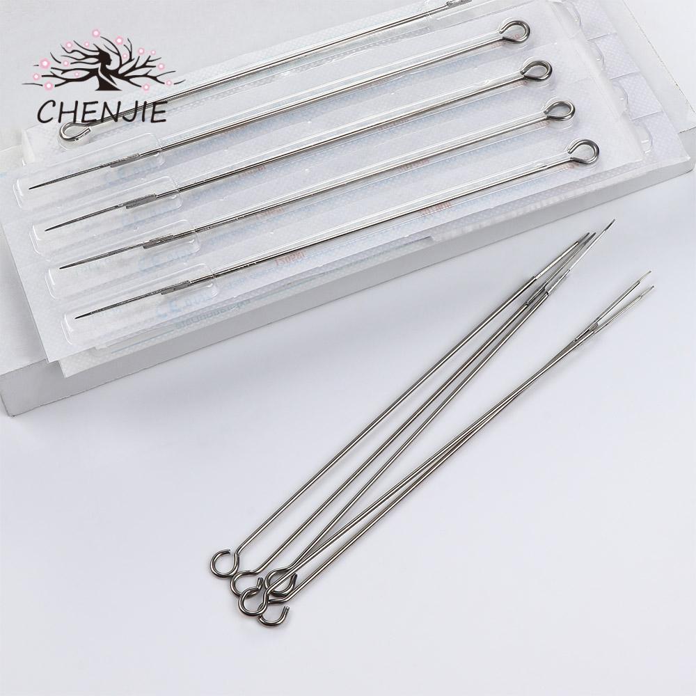 CHENJIE Tattoo Needles Trang điểm Microblading Dùng một lần Mix Size Vĩnh viễn Hình xăm Shader