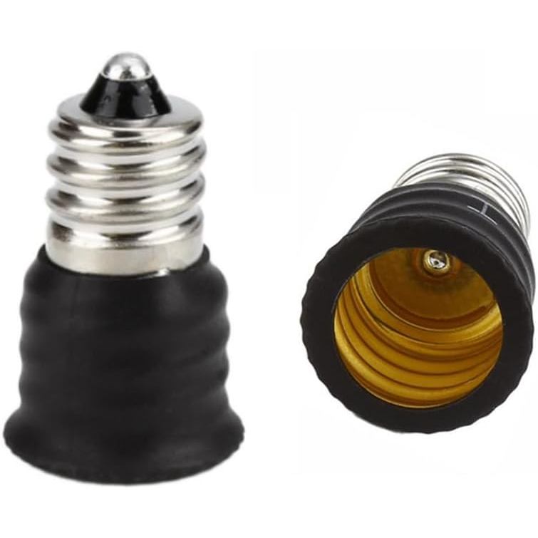 Bộ chuyển đổi ổ cắm E11 sang E12, Đế E11 trung gian Chuyển đổi sang Đế Candelabra E12, Giá đỡ đèn mà