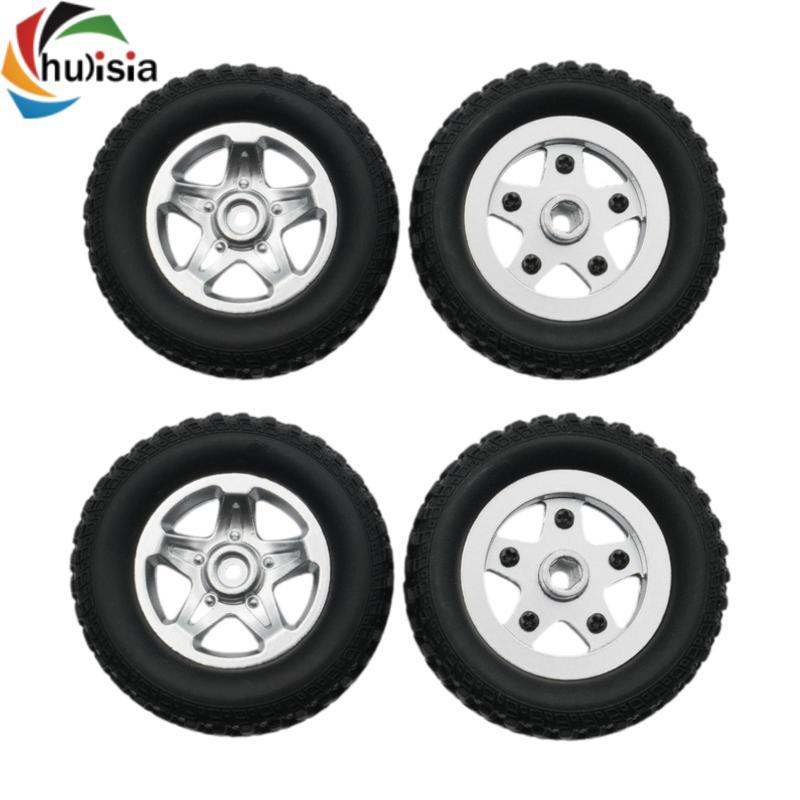 Bánh xe cao su chulisia 4x RC RCE RCED, Phụ tùng dễ dàng lắp đặt Thay thế phụ kiện xe RC cho xe RC M