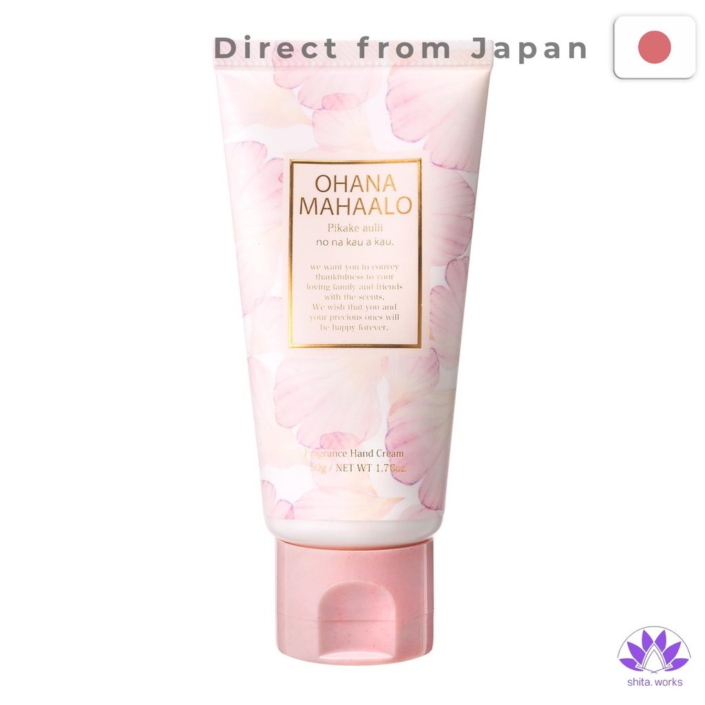Kem dưỡng da tay hương thơm Ohana Mahalo Pikake Auli'i 50g Kem dưỡng da tay OHANA MAHAALO ★Direct f