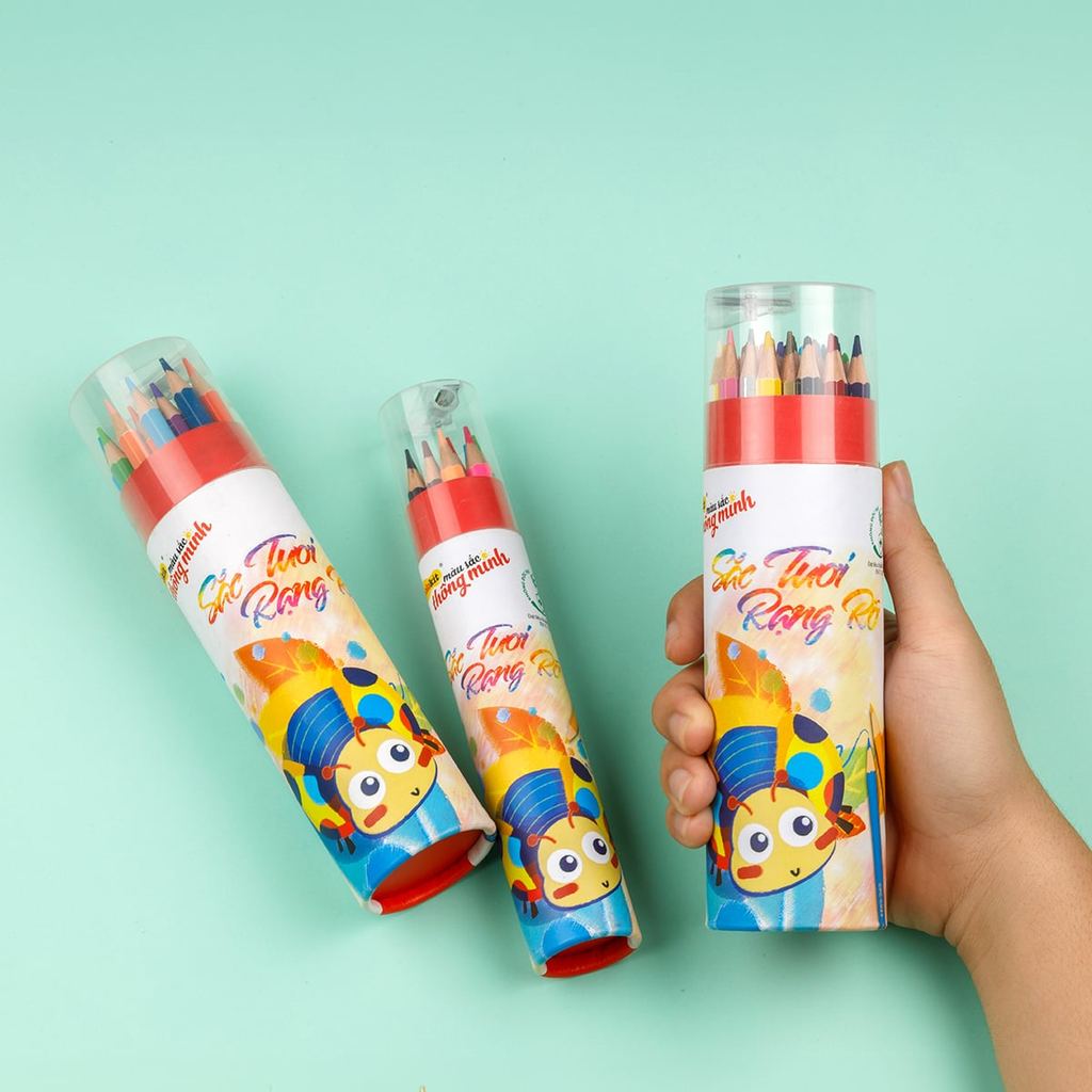 Bút Chì Màu Thiên Long – Bộ 12/24/36/48 Màu - Thiên Long colokit