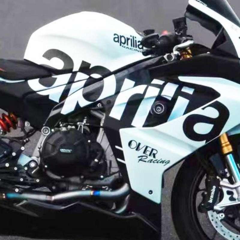 RS660 large letter stickers, RS660 motorcycle side decal decorative stickers